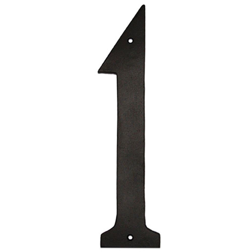 1 88 House Letters Numbers Address Signs The Home Depot Standard House Number 1