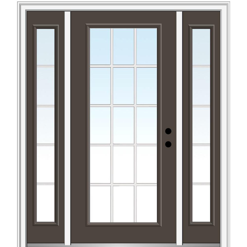 15 Lite Painted Doors With Glass Fiberglass Doors The Home