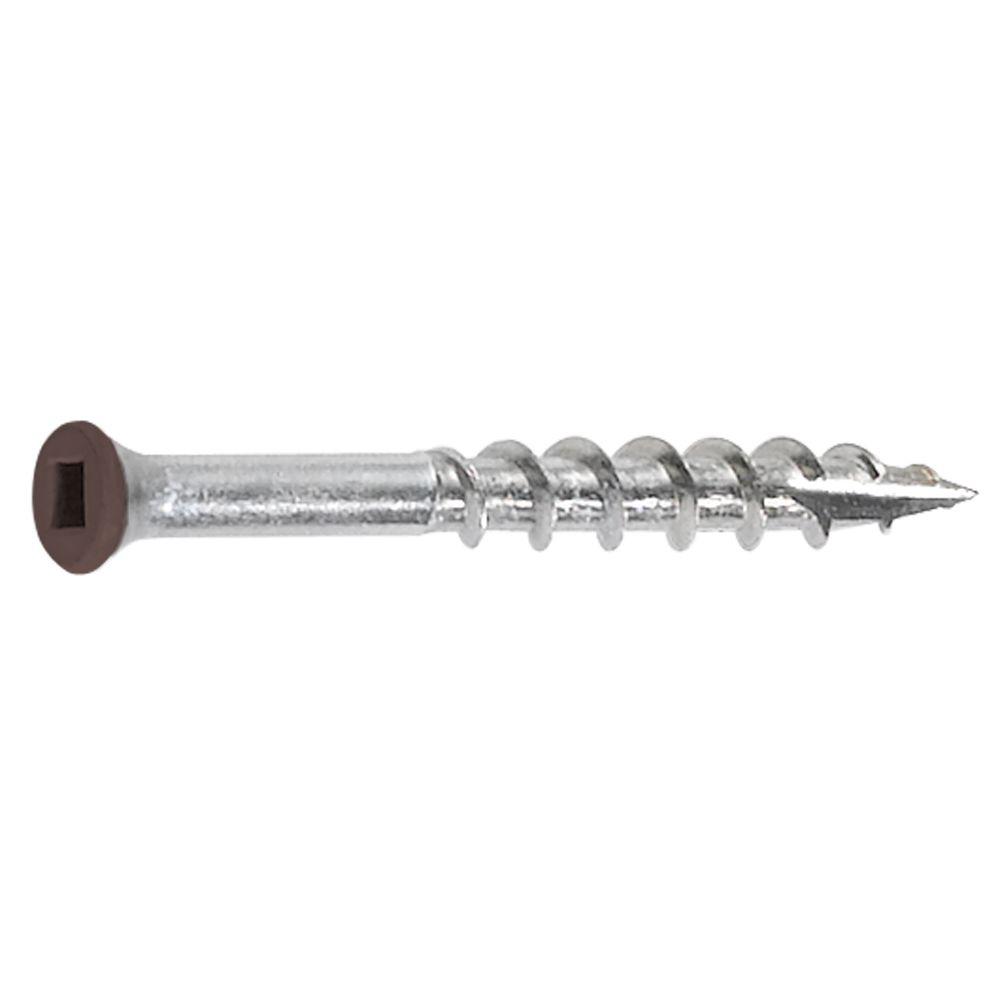 FastenMaster TrimTop 1 5/8 in. Stainless Steel Kona Trim Screw (350 per Pack)FMTT158350KA