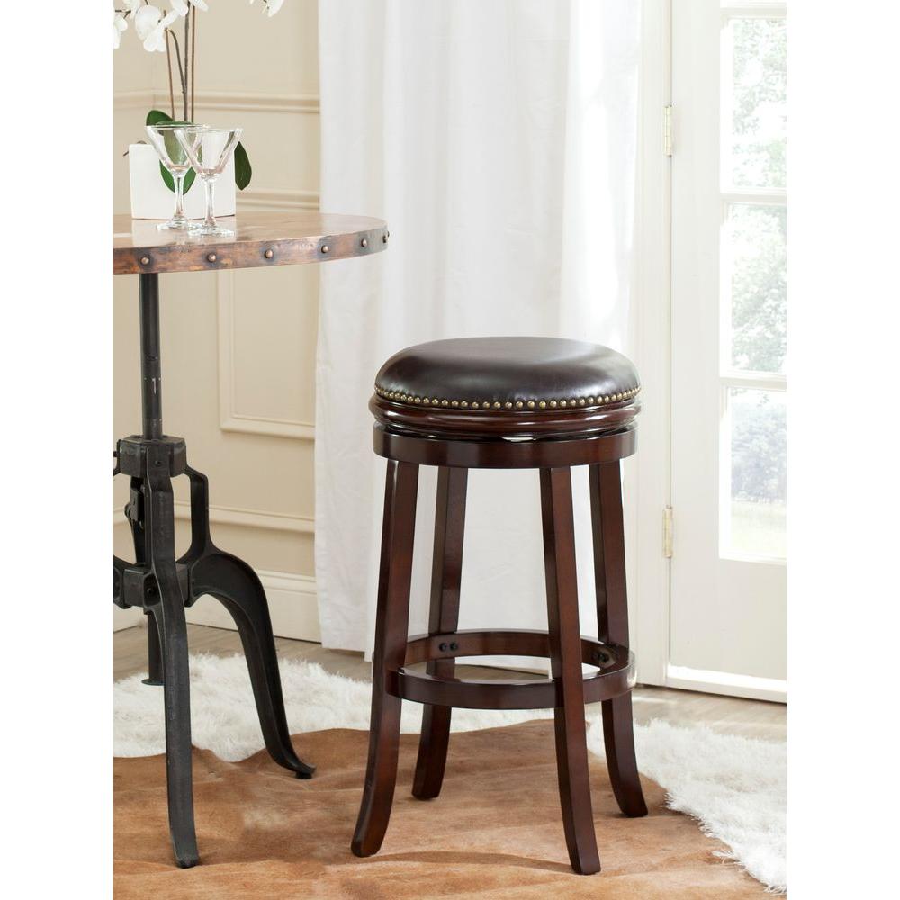 Safavieh Biagio 29 In Black Swivel Cushioned Bar Stool Fox7007c Customer Reviews