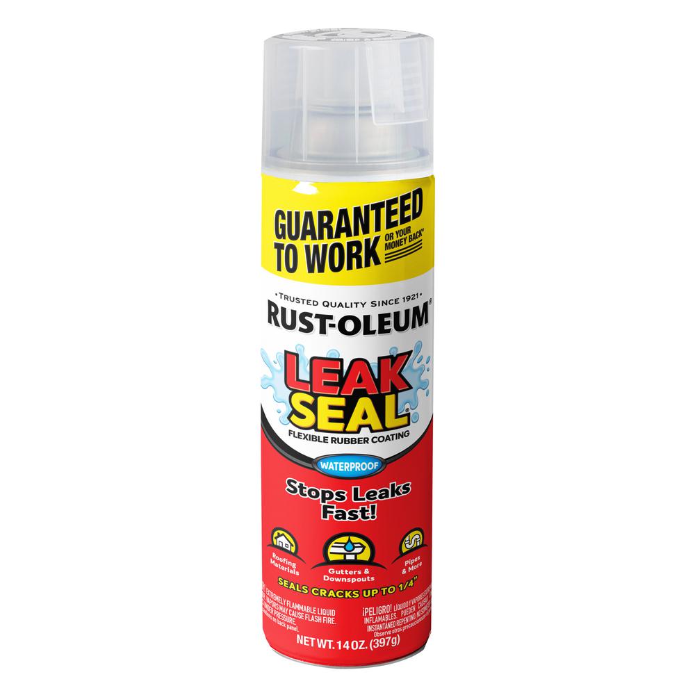 Rust Oleum Stops Rust Oz Leakseal Clear Flexible Rubber Coating Spray Paint Pack