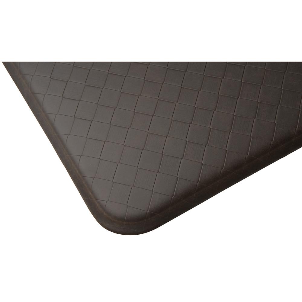 Imprint Comfort Mat Nantucket Espresso 20 In X 36 In Anti