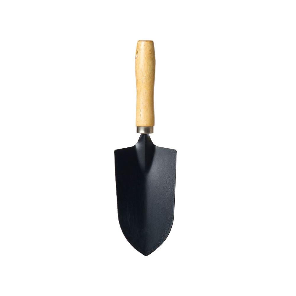 Bloomsz Metal Hand Gardening Trowel in Black06544 The Home Depot