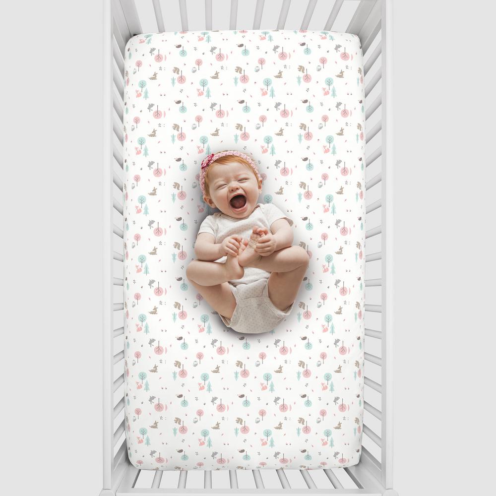 soft fitted crib sheet