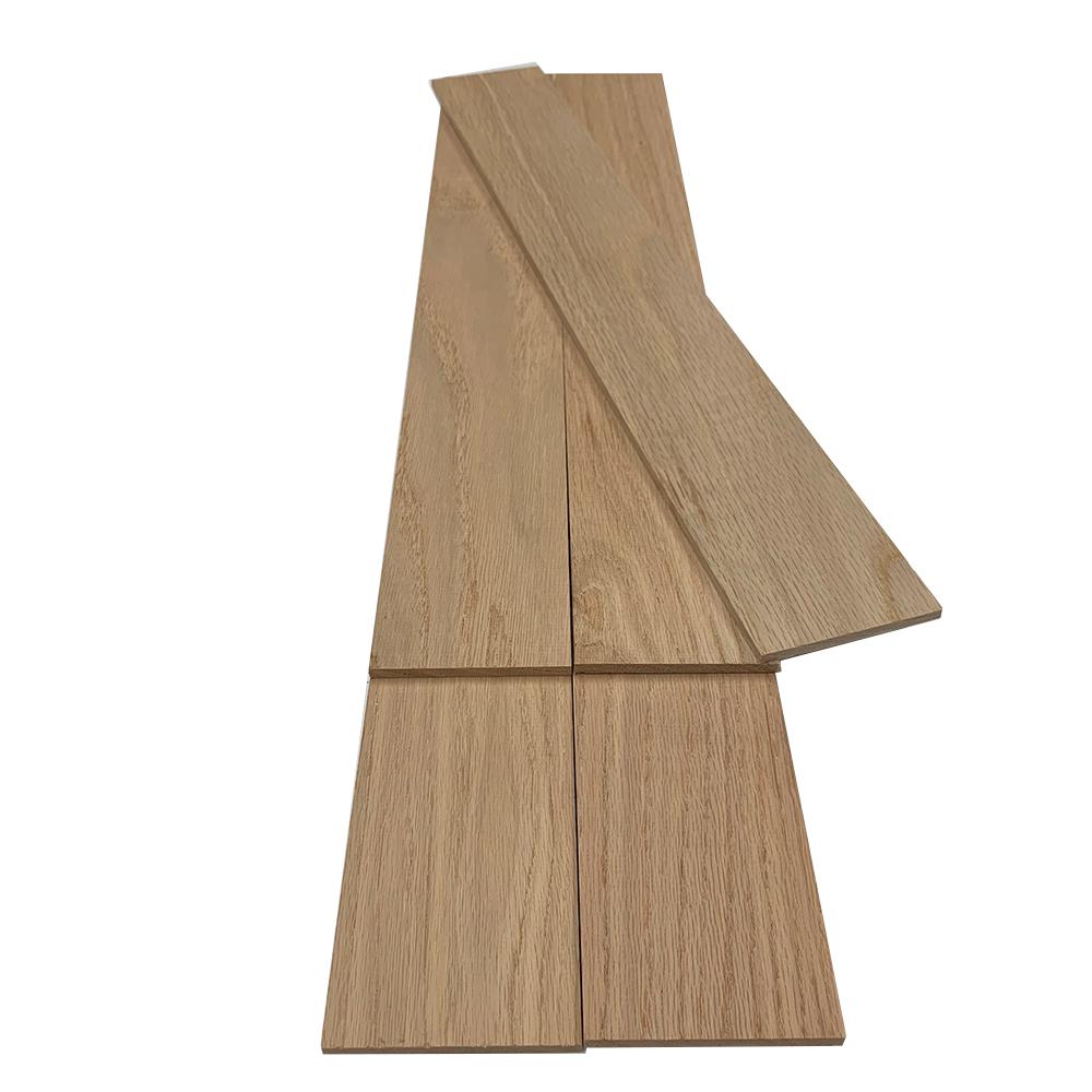 Swaner Hardwood 1/4 in. x 4 in. x 4 ft. Red Oak S4S Hobby Board (5Pack