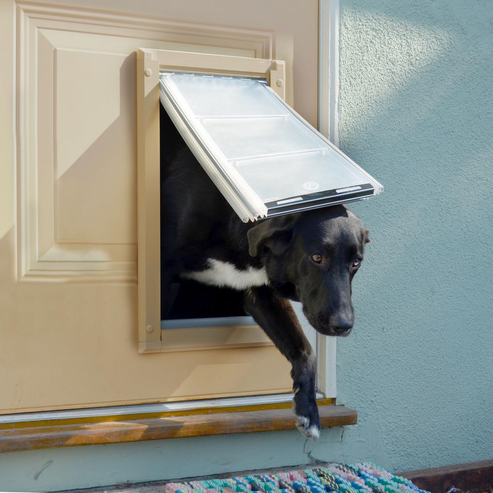 Endura Flap 8 In X 15 In Medium Single Flap For Doors Pet Door