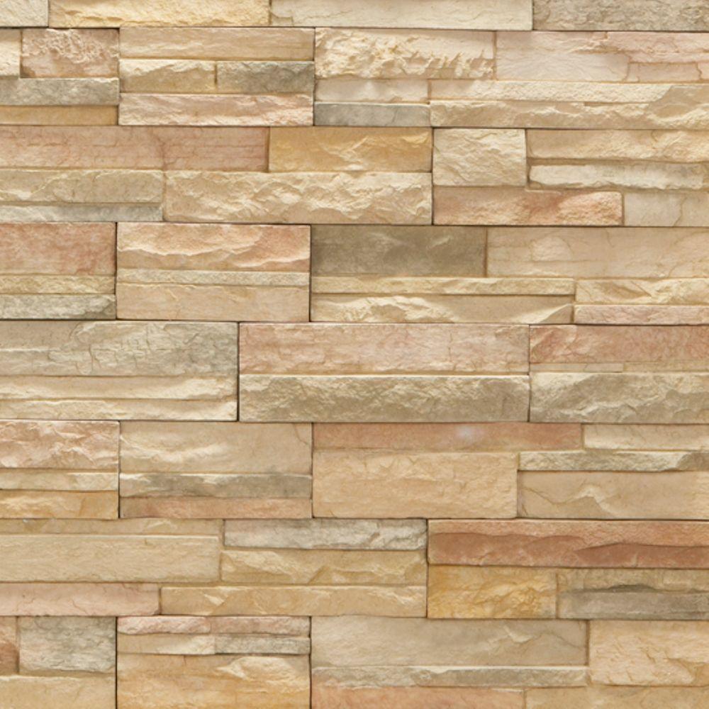 Veneerstone Field Stone Burlwood Flats 150 sq. ft. Bulk Pallet