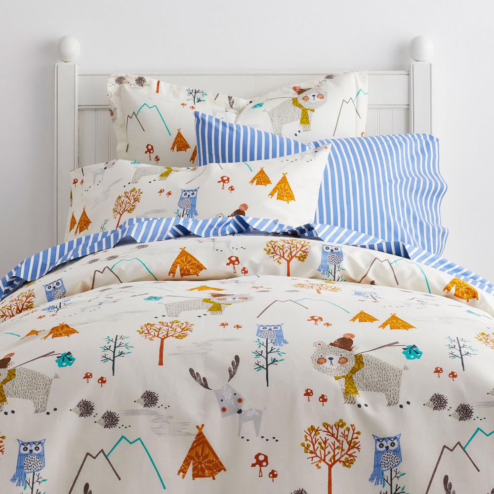 Company Kids By The Company Store Forest Campers 200 Thread Count