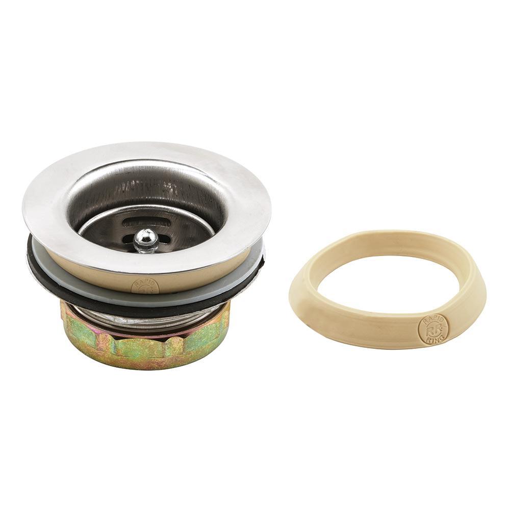 PrimeLine Basket Strainer with Pedestal Strainer Basket fits 17/8 in