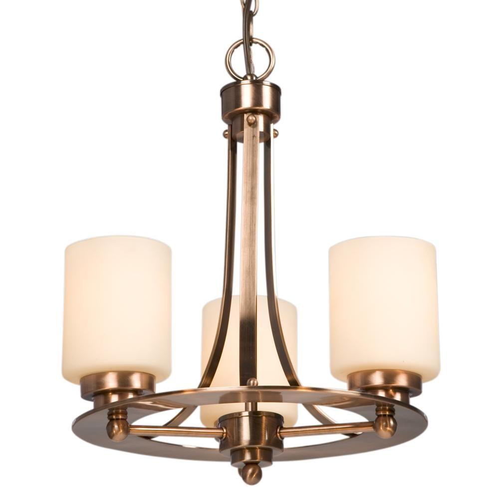 Filament Design N 3 Light Antique Copper Patina Incandescent Filament Design N 3 Light Antique Copper Patina Incandescent Chandelier