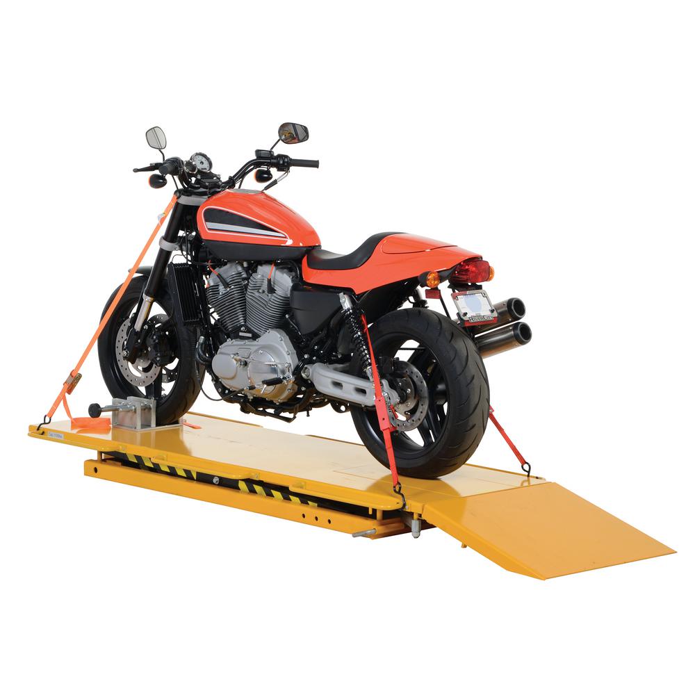 Vestil 35 In X 108 In Hydraulic Motorcycle Lift