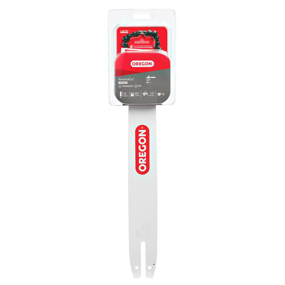 Oregon 16 in. AdvanceCut Guide Bar And Chain Combo105668 The Home Depot