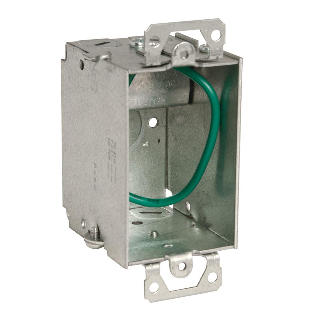 RACO Stab-It 3 x 2 inch Metal Switch Electrical Box (25-Pack) by RACO