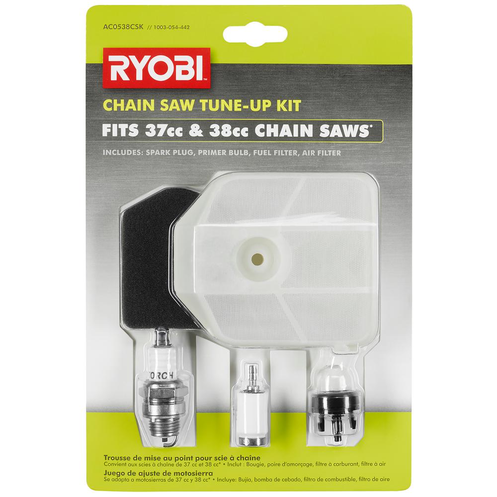 Ryobi Tune Up Kit For 37cc And 38cc Gas Chainsaws Ac0538csk The Ryobi Tune Up Kit For 37cc And 38cc Gas Chainsaws