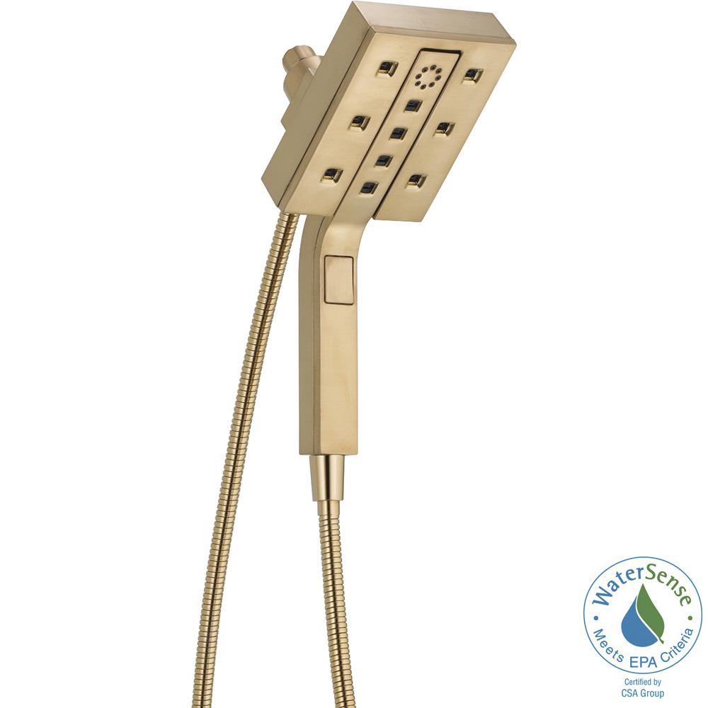 Delta In2ition 4 Spray 2 In 1 Hand Shower And Head Combo Kit Delta In2ition 4 Spray 2 In 1 Hand Shower And Head Combo