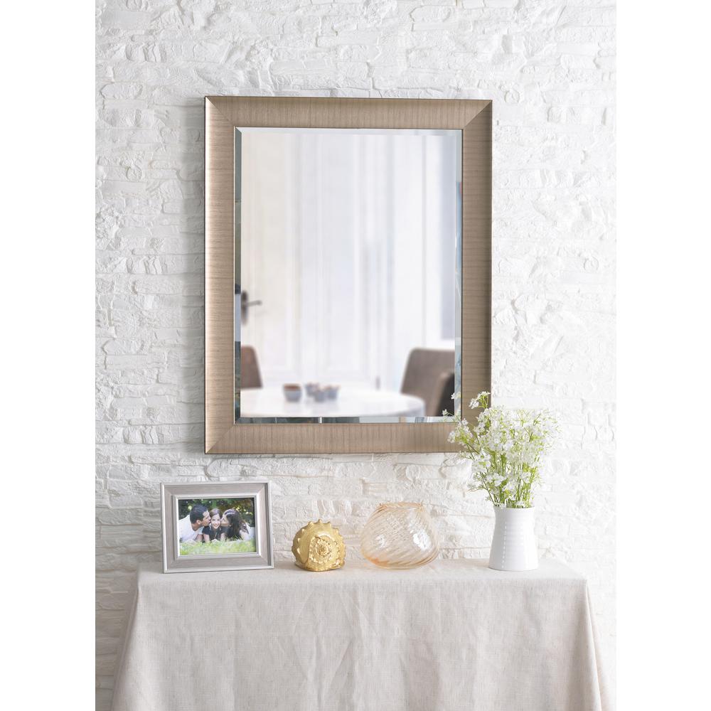Kenroy Home Laredo Square Champagne Dresser Decorative Wall Mirror