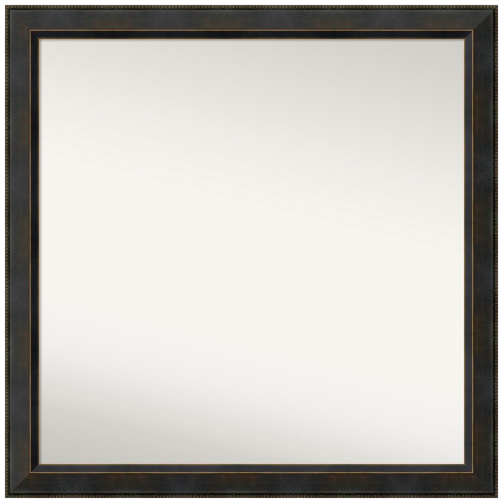 Amanti Art Choose your Custom Size 36.38 in. x 36.38 in. Signore Bronze Wood Decorative Wall Mirror was $441.96 now $259.87 (41.0% off)