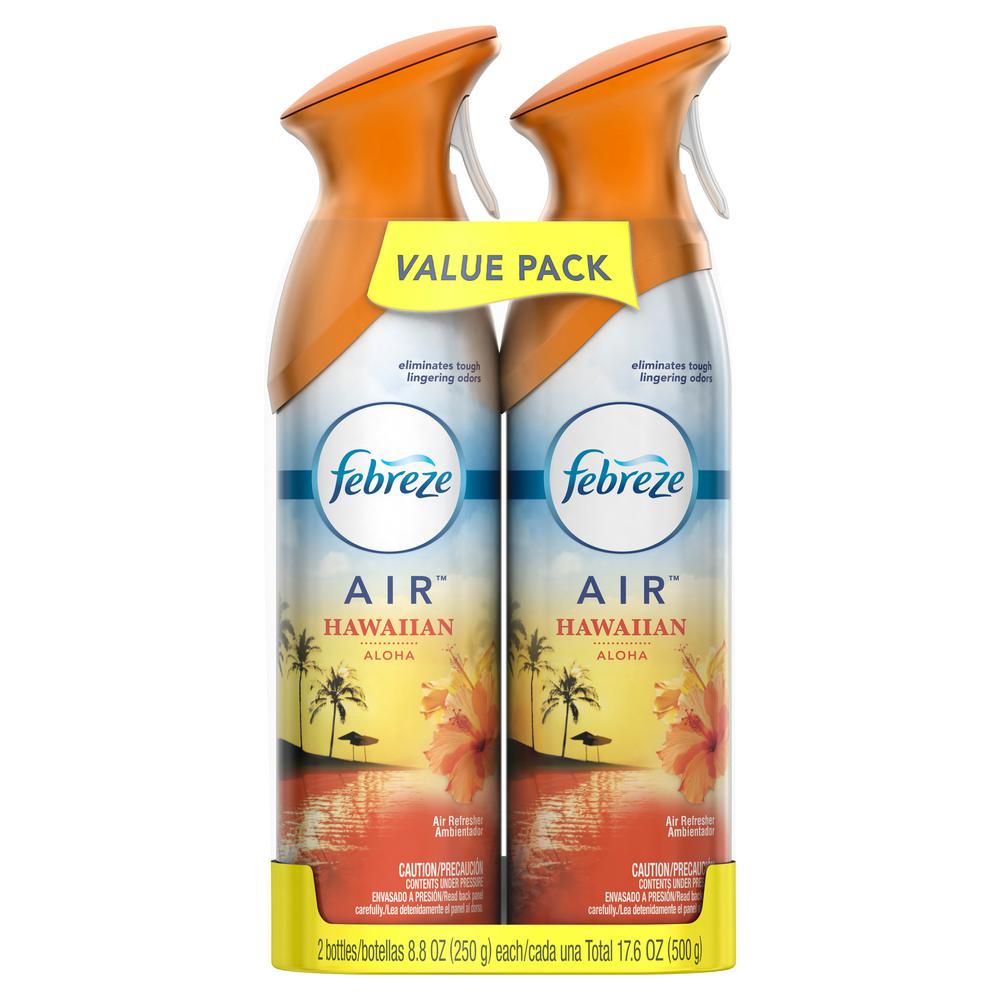 Febreze Air 8.8 oz. Hawaiian Aloha Air Freshener Spray (2Pack
