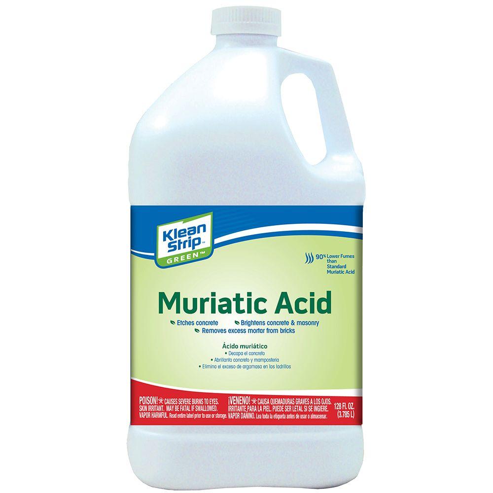 Klean-Strip 1 gal. Green Muriatic Acid-GKGM75006 - The Home Depot