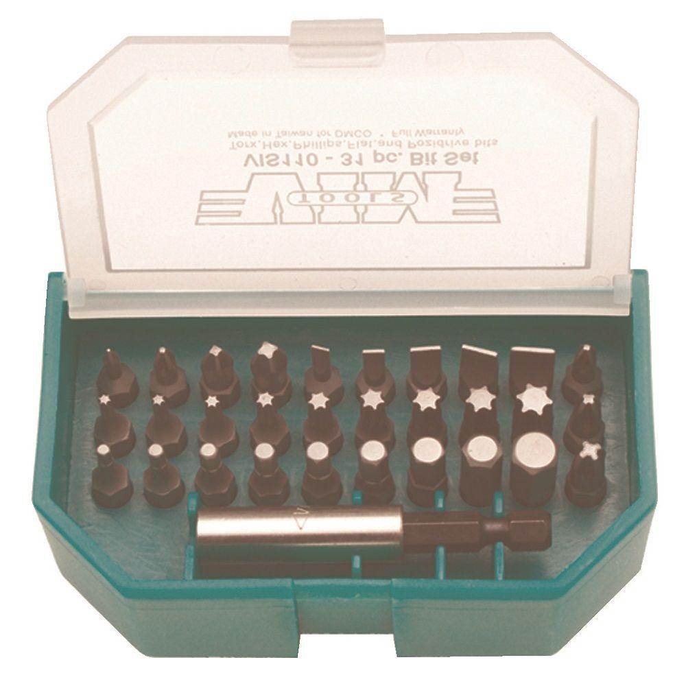 1//4-Inch square drive hex drivers 9 piece SAE VIM Hand Tools Stubby Hex Drive Set
