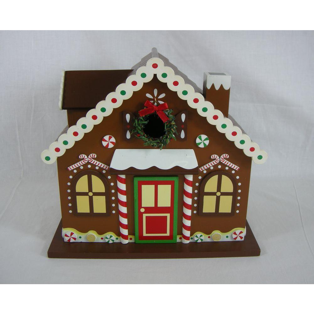 Home Bazaar Gingerbread House BirdhouseHB8001S The Home Depot