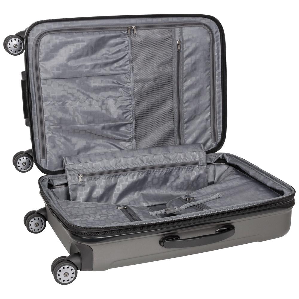 8 wheel lightweight suitcase