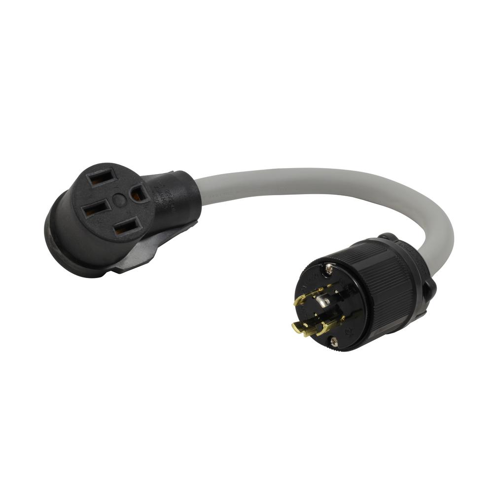 Ac Works 1 5 Ft 20 Amp 4 G L14 20p Generator Locking Plug To 20 Amp 4 G L14 20p Generator Locking Plug