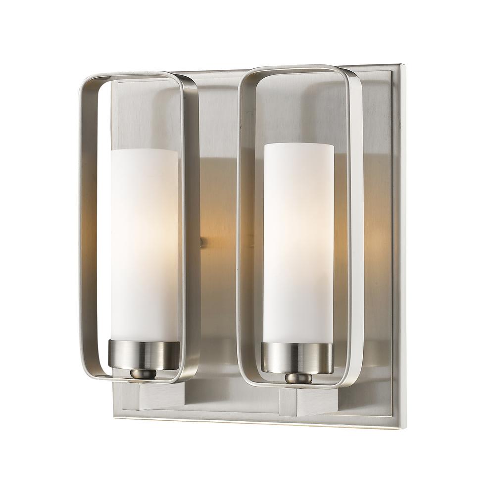 Filament Design Austin 2 Light Brushed Nickel Wall Sconce Hd Te81989 Filament Design Austin 2 Light Brushed Nickel Wall Sconce