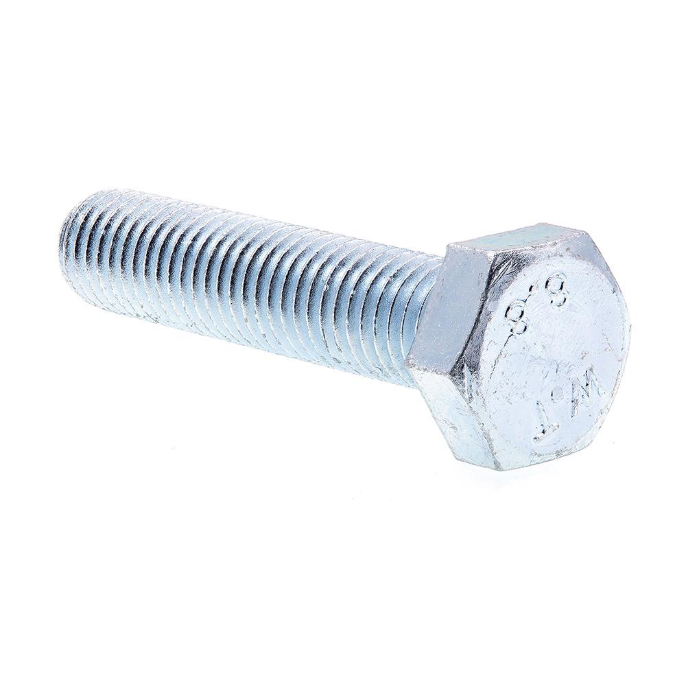 Class 8.8 Metric 10-Pack Prime-Line 9111442 Hex Head Cap Screws M10-1.25 X 55MM Zinc Plated Steel
