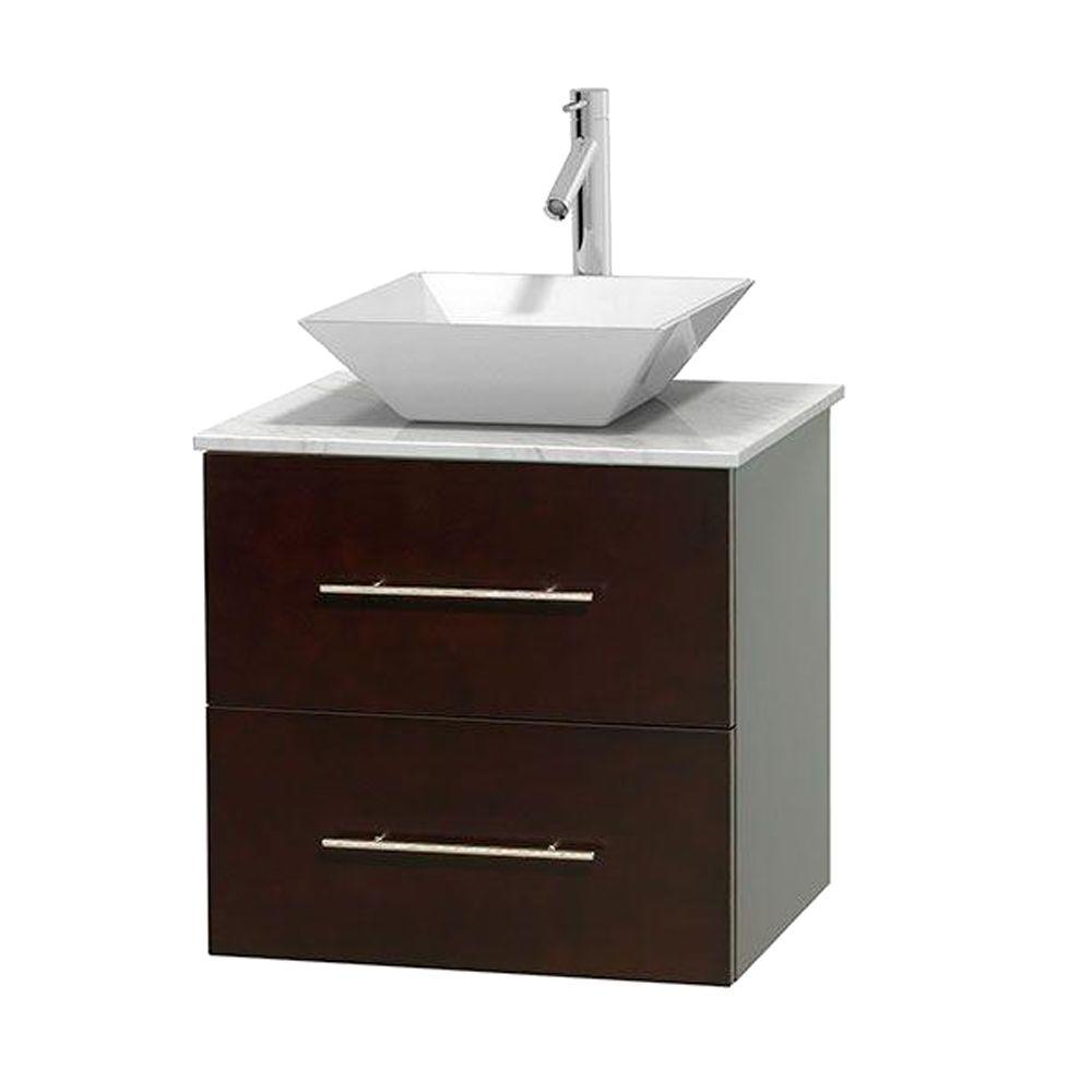 2325 in. Single Sink Bathroom Vanities Bath The Home Depot