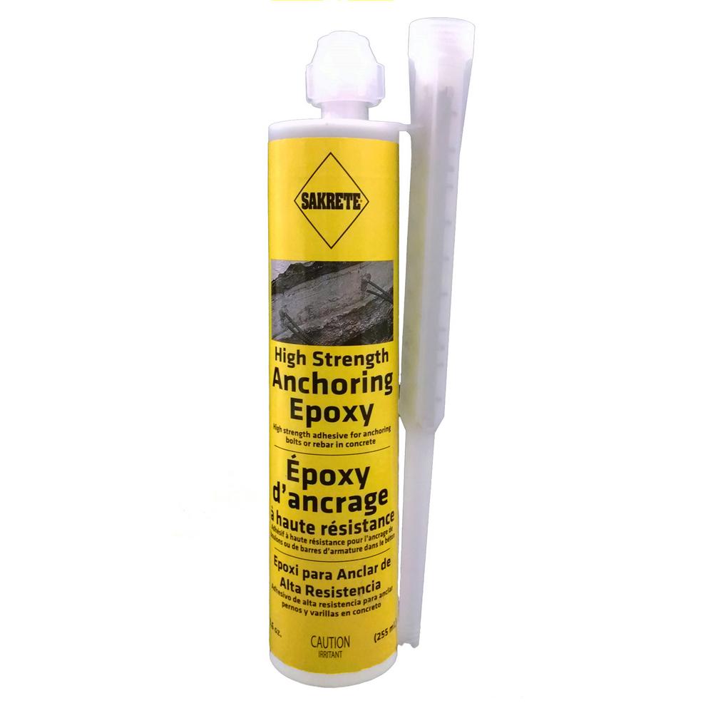 UPC 764661000501 product image for SAKRETE 8.6 oz. High Strength Anchoring Epoxy, Gray | upcitemdb.com