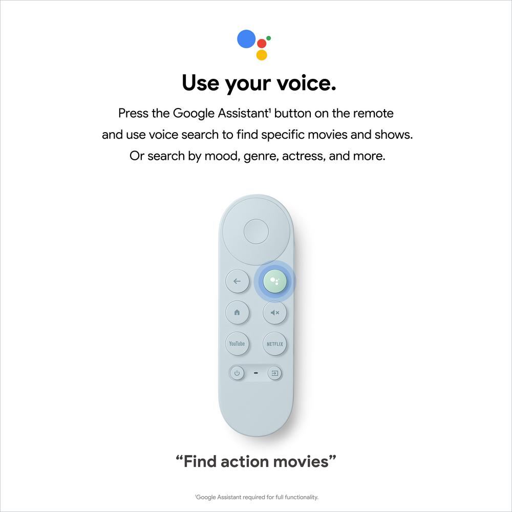 voice commands for chromecast