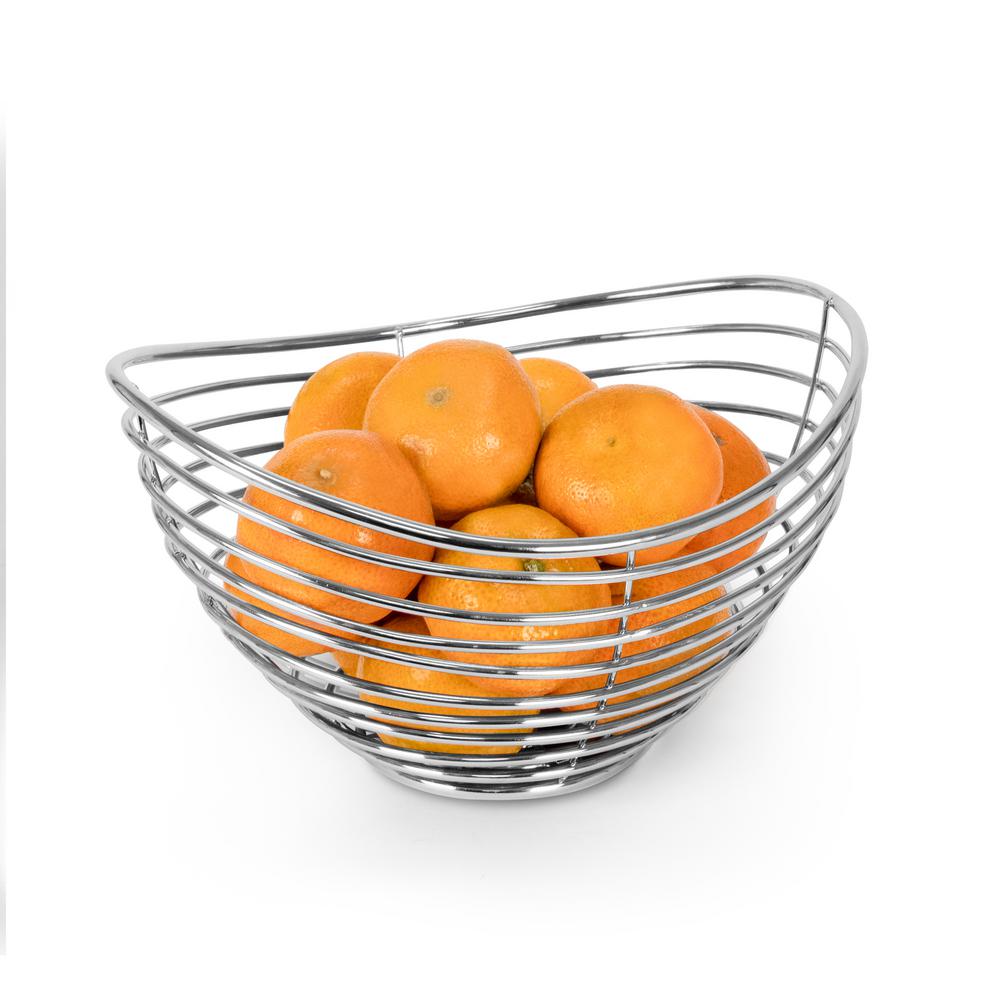 Steel Fruit Baskets Countertop Storage The Home Depot