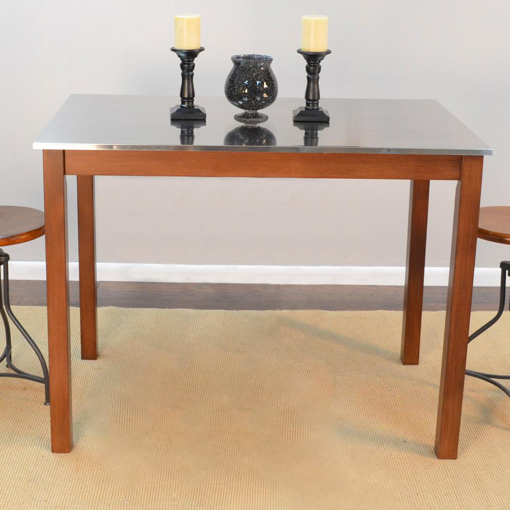 Ina Cottage Carter Chestnut Brown Bar Table Cf2242nc The Home Ina Cottage Carter Chestnut Brown Bar Table