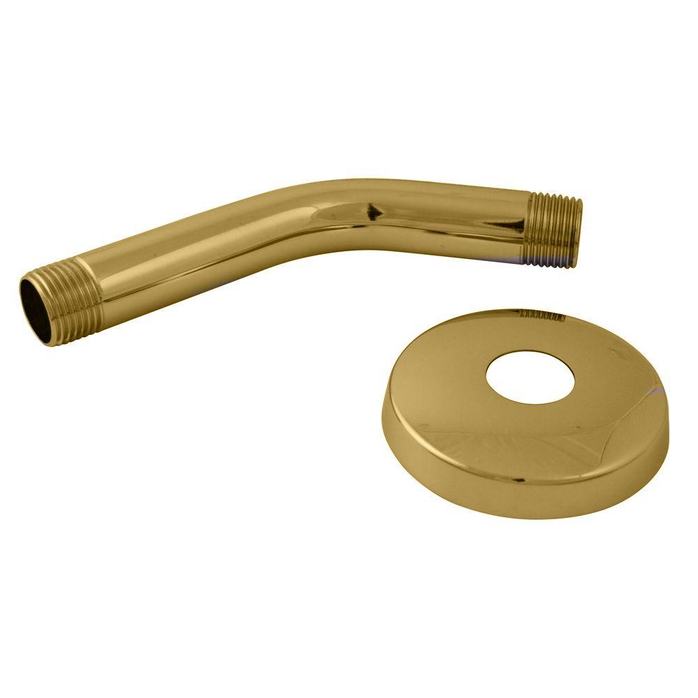 American Standard Shower Arm and Escutcheon, Polished BrassM962304