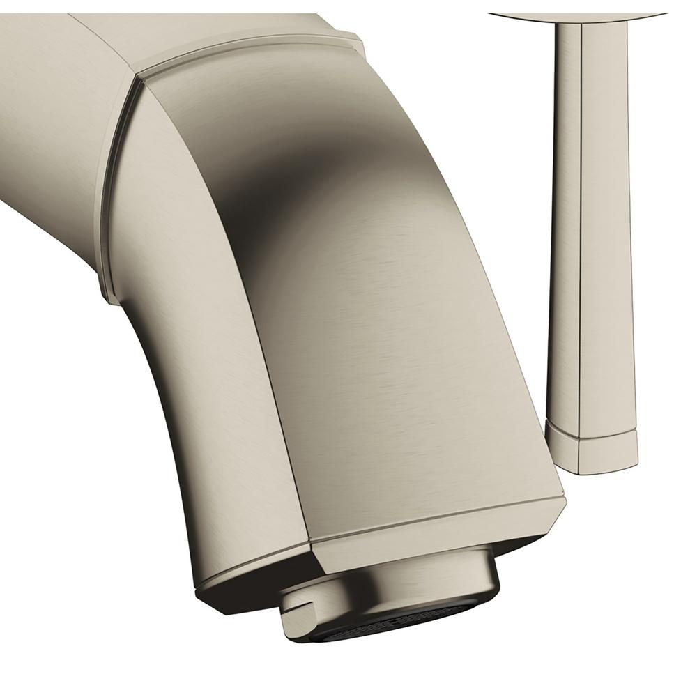 1.2 GPM Grohe 19931ENA Grandera Single-Handle 2-Hole Wall Mount Vessel Bathroom Faucet
