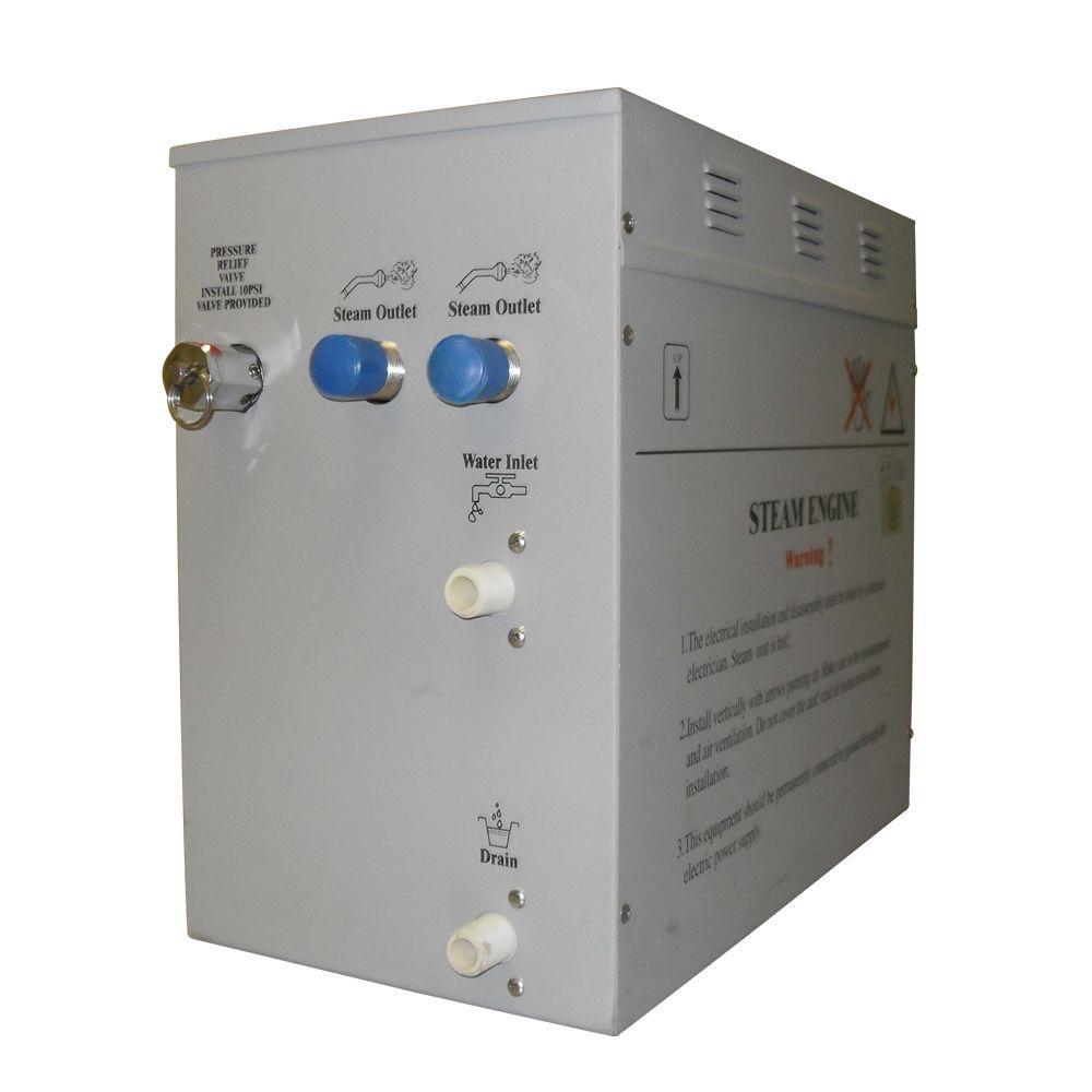 Steam Superior 12kW SelfDraining Steam Bath Generator with