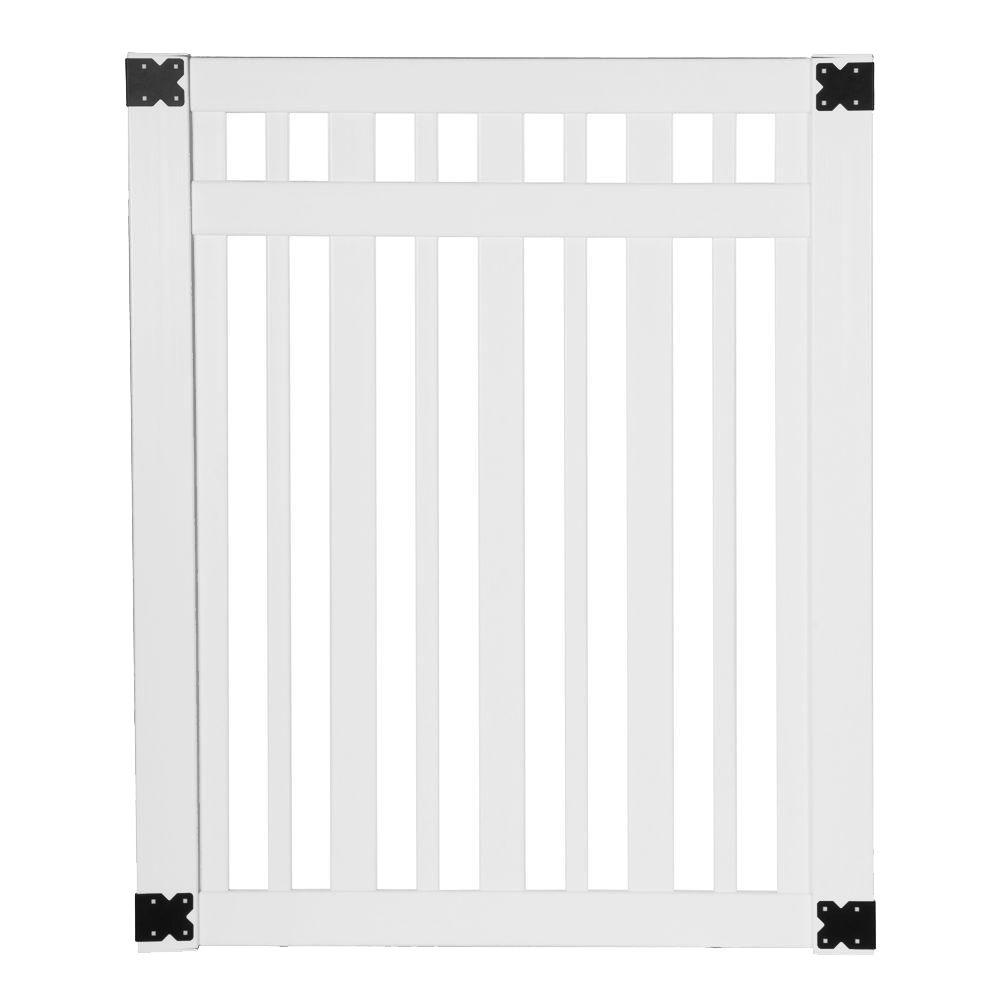 picket fence gate home depot