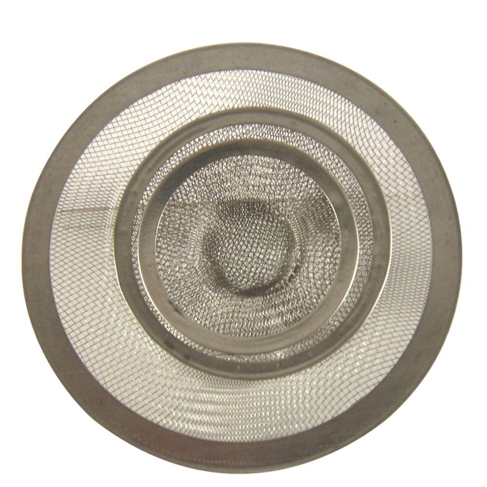 Danco Mesh Kitchen Sink Strainer In Stainless Steel Value Pack 88886 The Home Depot