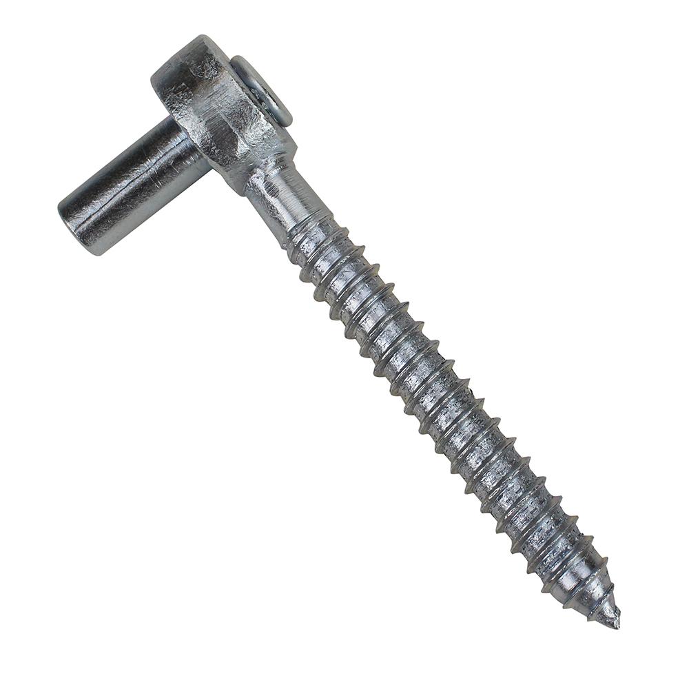 Everbilt 5/8 In. X 5 In. Zinc Plated Screw Hook-80312 - The Home Depot