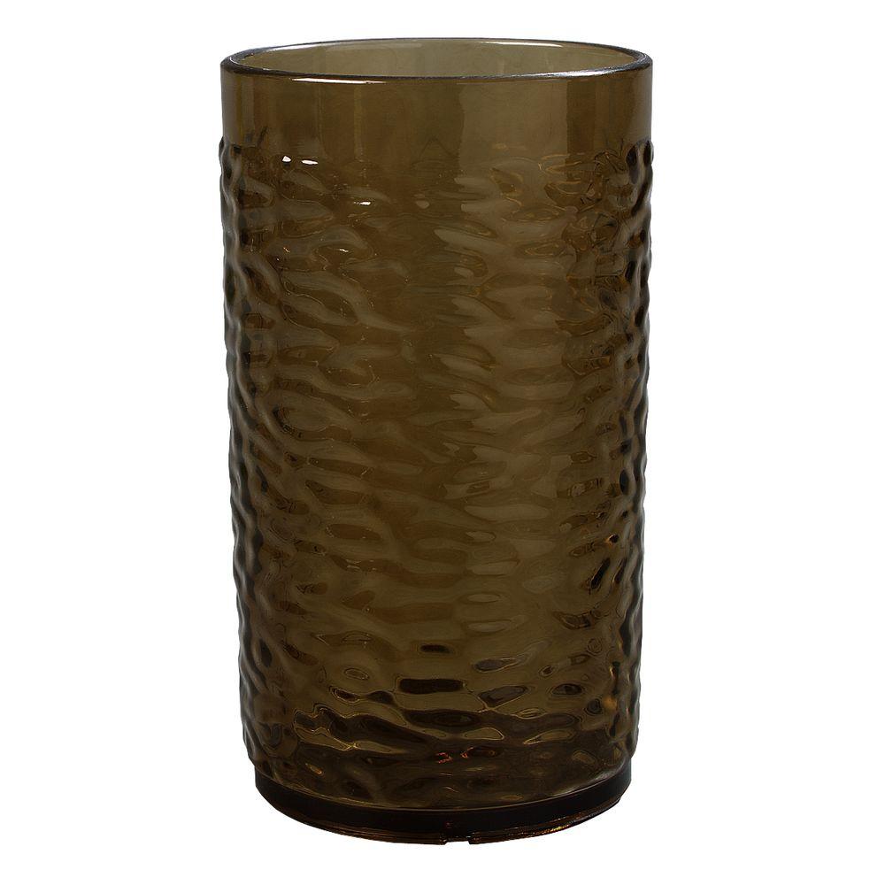 brown drinking glasses