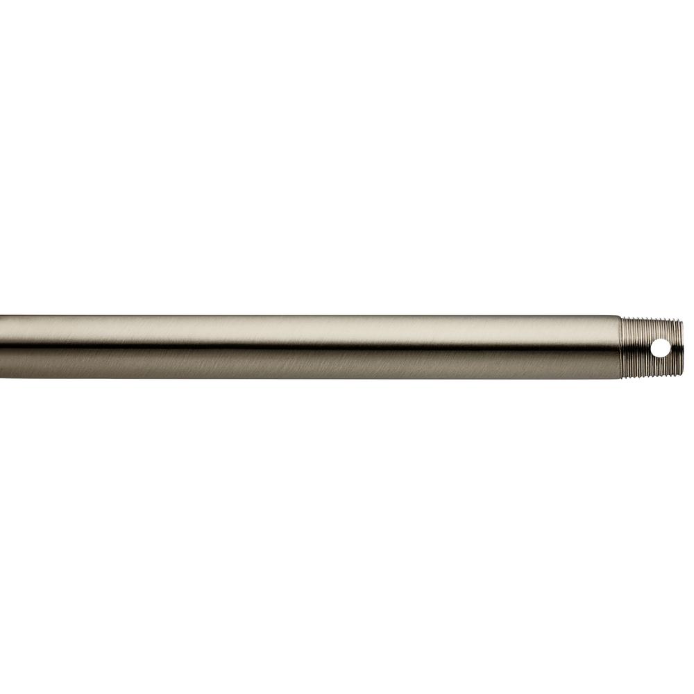 KICHLER Independence 48 in. Brushed Stainless Steel Dual Threaded