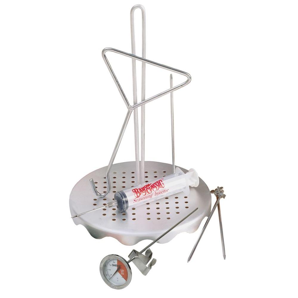 Poultry Frying Rack Set
