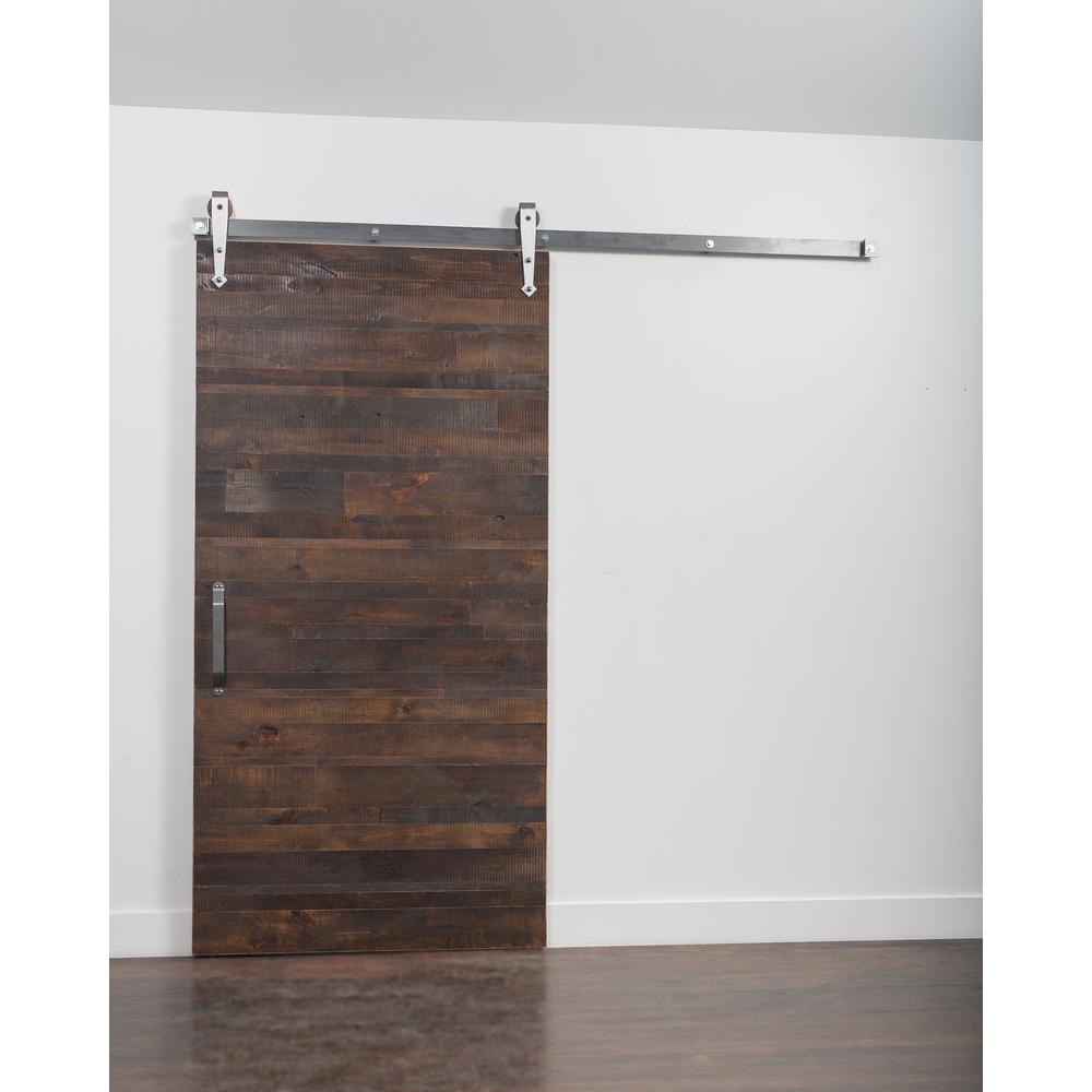 Rustica Hardware 42 In X 96 In Rustica Reclaimed Brown Wood
