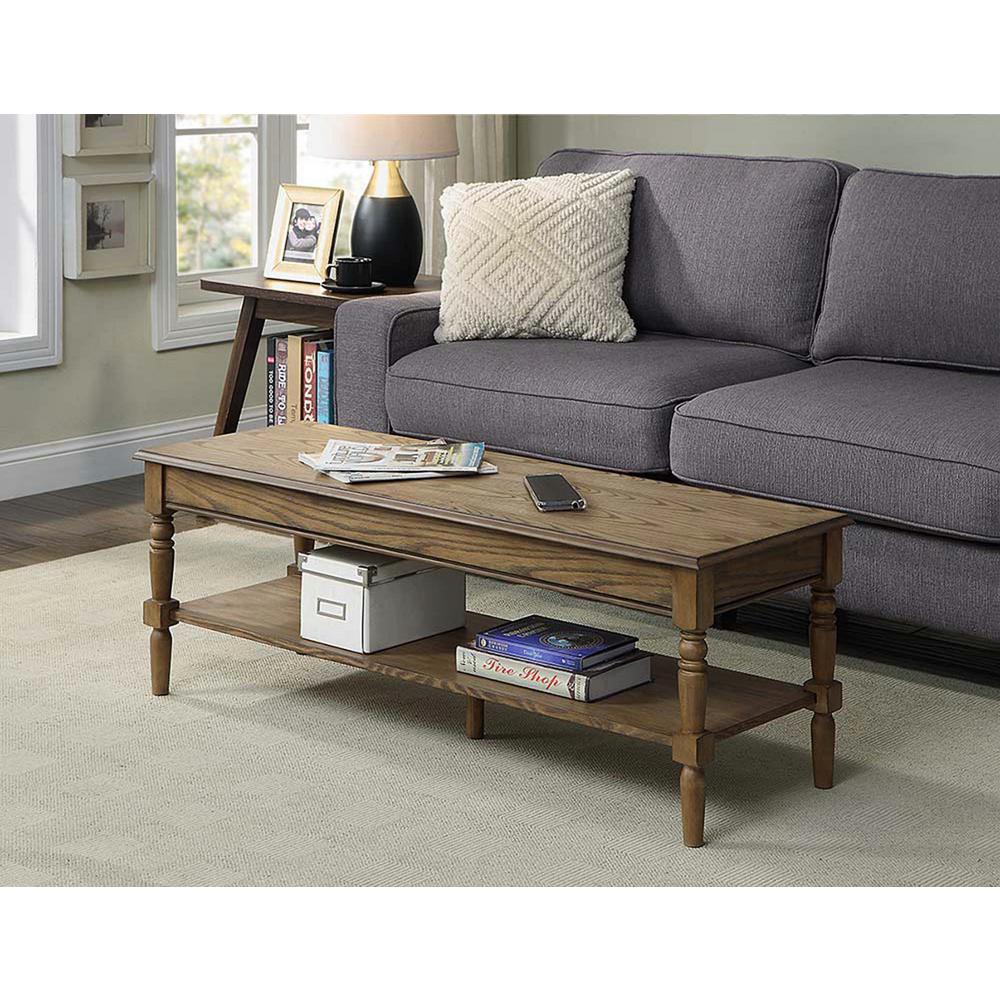 Convenience Concepts French Country 48 In Driftwood Large Rectangle Wood Coffee Table With Shelf R3 0207 The Home Depot - Convenience Concepts French Country Coffee Table Driftwood White Convenience Concepts French Country 48 In Driftwood Large Rectangle Wood Coffee Table With Shelf R3 0207 The Home Depot - Convenience Concepts French Country Coffee Table Driftwood White