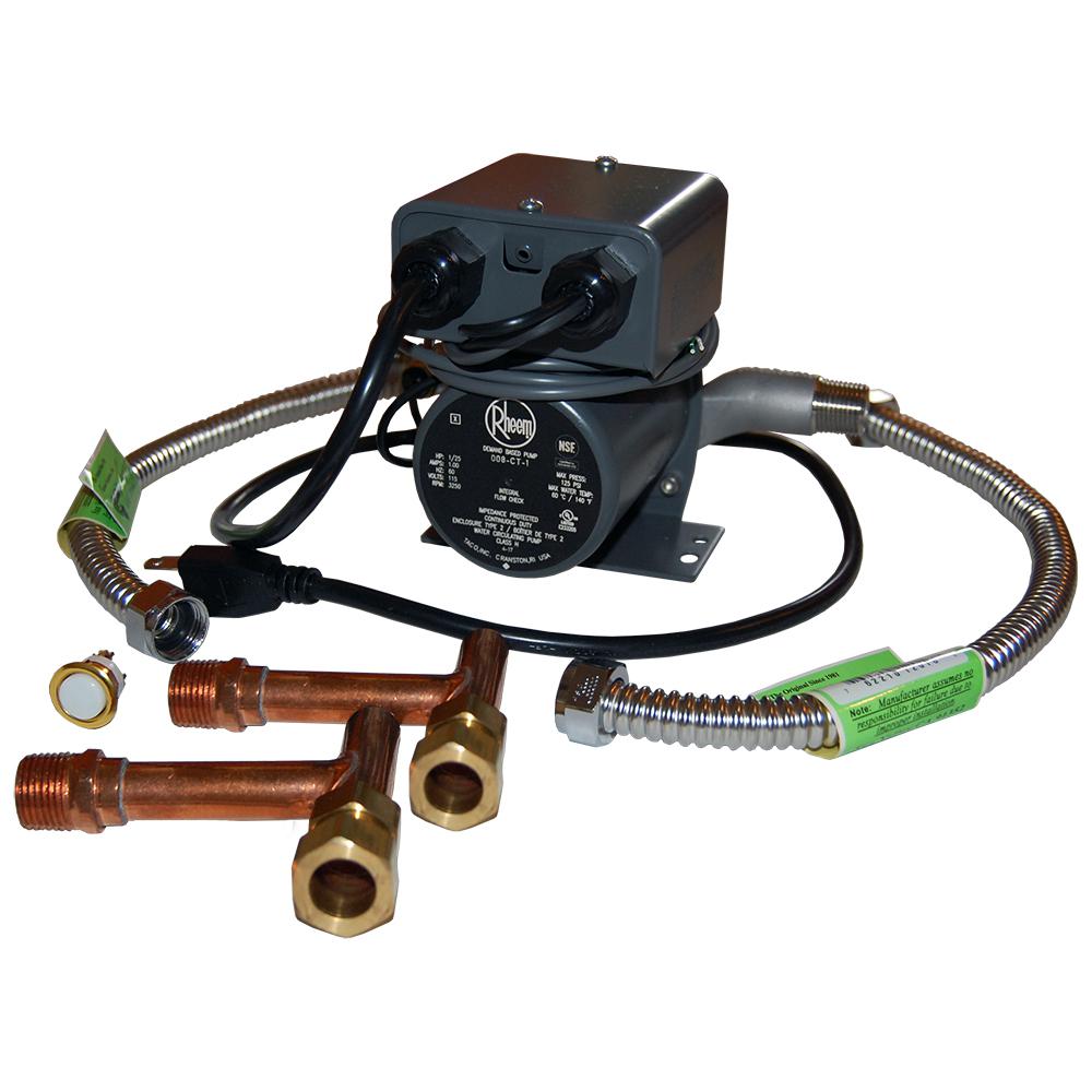 1/25 HP Hot Water Recirculating Pump with Under Sink Kit