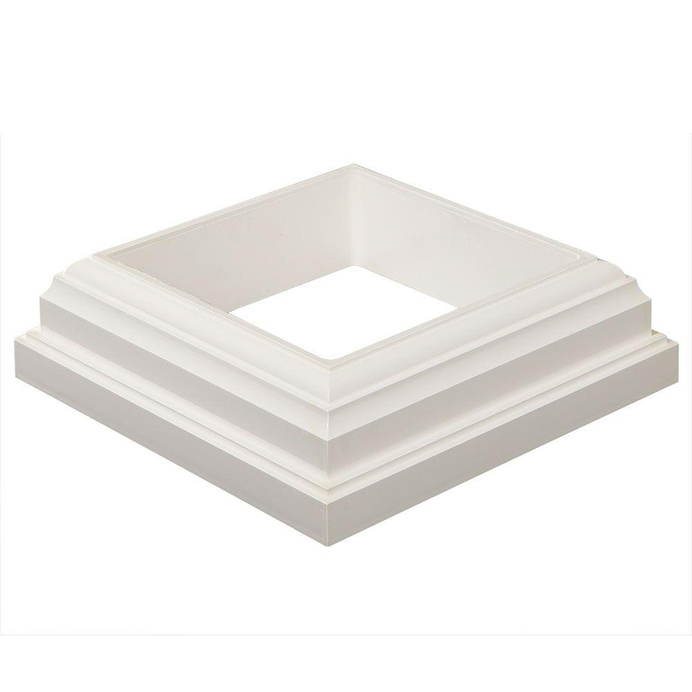 UPC 833930000679 product image for Railing Accessories: Fiberon Building Materials Horizon 4 in. x 4 in. White PVC  | upcitemdb.com