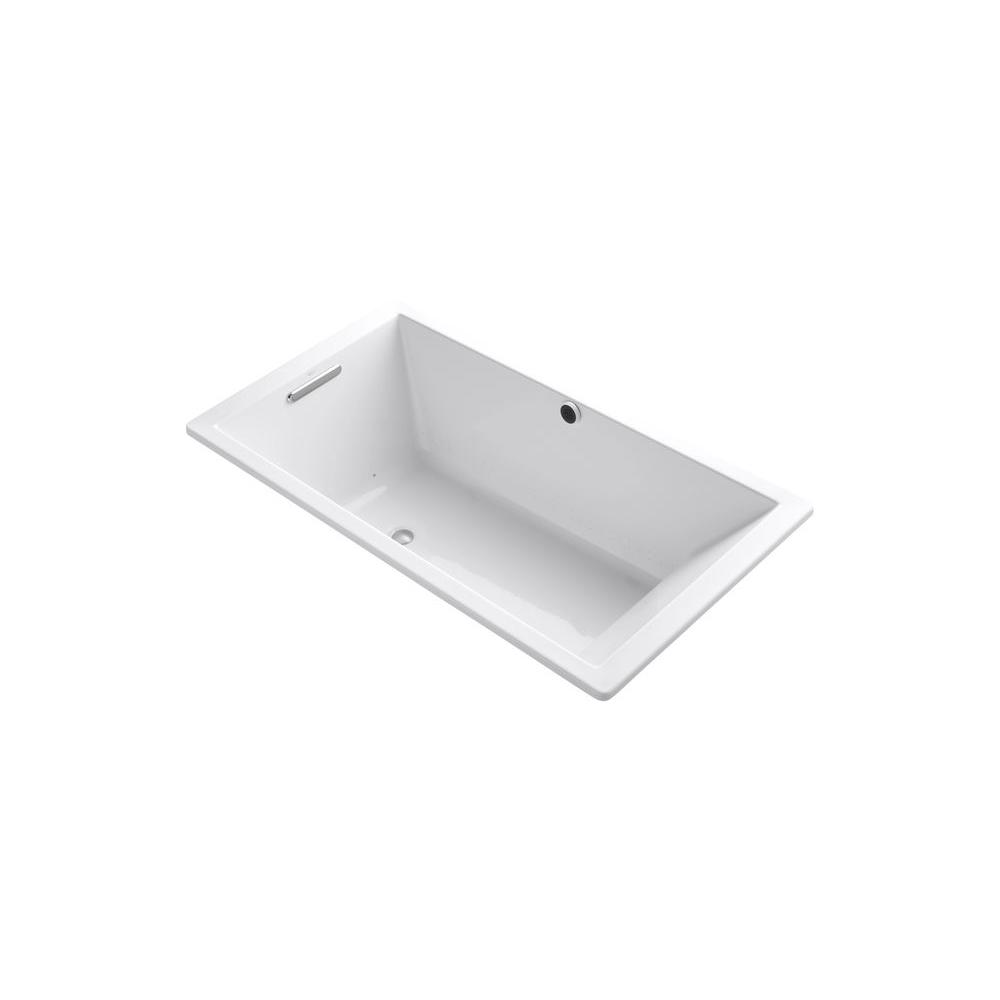 Kohler Underscore 5.5 ft. Acrylic Rectangular Drop-in BubbleMassage Air Bath... by KOHLER