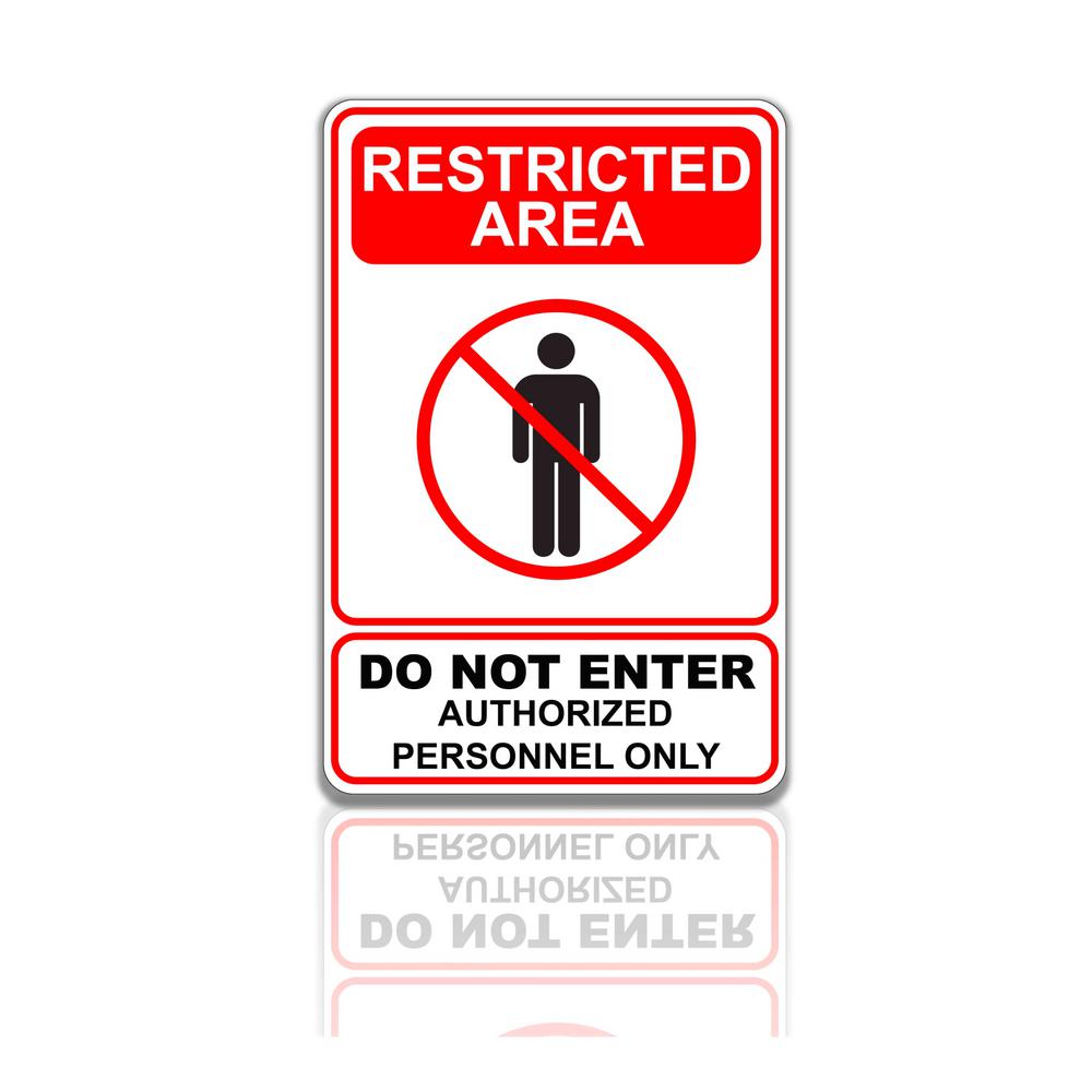 lynch sign 14 in x 10 in do not enter sign printed on more durable