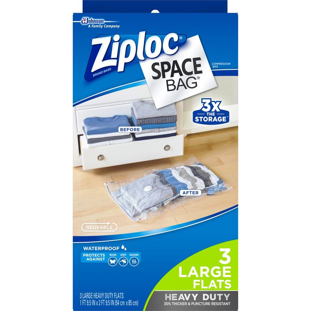 Ziploc Large Plastic Heavy Duty Flat E Bag 2 3 Pack 703126 Ziploc Large Plastic Heavy Duty Flat E Bag 2 3 Pack